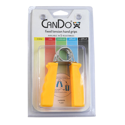 Hand Exercise Grips - Yellow X-Easy (Pair) - Image 2