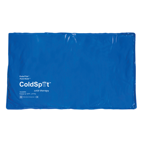Reusable Heavy Duty Cold Pack  Ovrsz 11 x21  Blue Vinyl