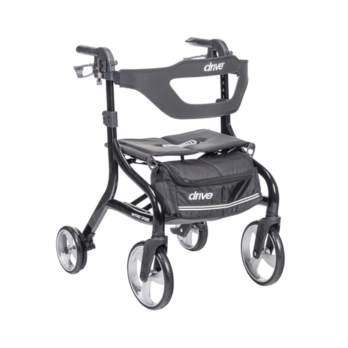 Nitro Sprint Rollator Tall Black - Image 3