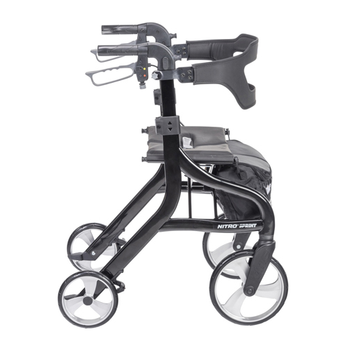 Nitro Sprint Rollator Tall Black - Image 5