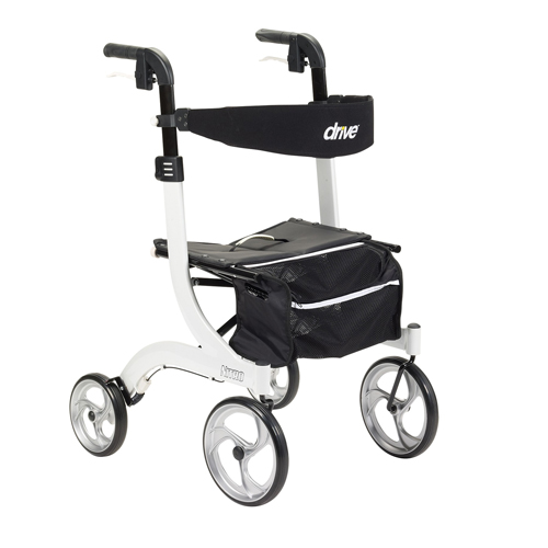 Nitro Rollator Black with 10 Casters - Image 4