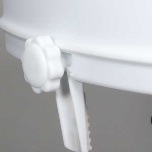 Raised Toilet Seat w/Lid 4 Savannah-style Retail - Image 3