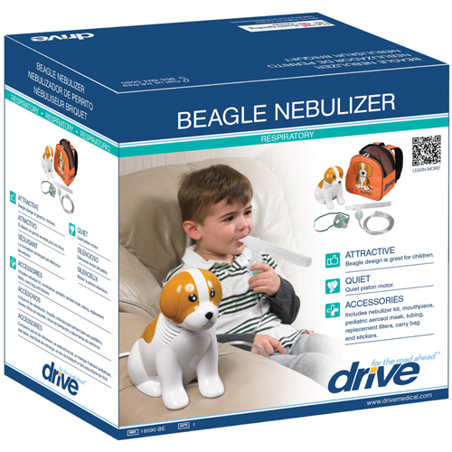 Beagle Pediatric Compressor Neb w/Backpack Disp & Reus Neb - Image 2
