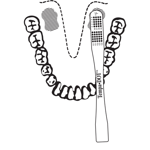Tempa-Dot Disposable Thermometer Non-Sterile Bx/100 - Image 5