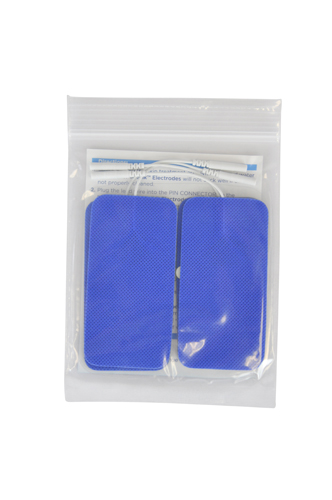 Reusable Electrodes Pack/4 2 x4 Rectangle Blue Jay Brand - Image 3