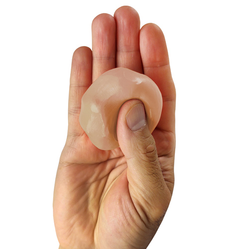 Squeeze 4 Strength 5# Md Soft Hand Therapy Putty Dark Beige - Image 2