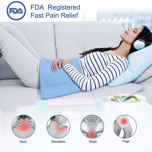 Heating Pad 12 x24 Washable 6 Heat & 6 Timer Settings - Image 3
