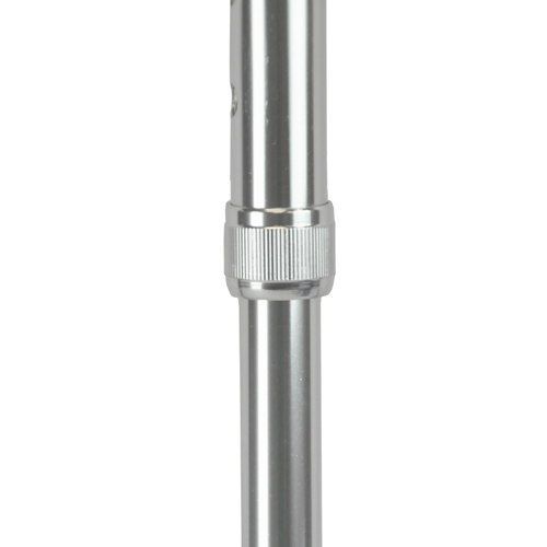 Cane Soft Foam Offset Handle Blue Jay Silver with Strap - Image 3