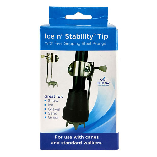 Ice n' Stability Cane Tip by Blue Jay with 5 Steel Prongs - Image 7
