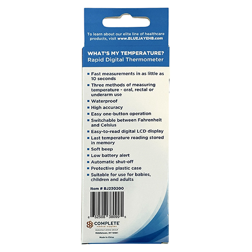 Whats My Temperature? Rapid Digital Electronic Thermometer - Image 3
