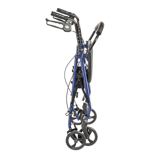 Rollator Steel Blue w/6 Whls Knocked-Down - Image 3