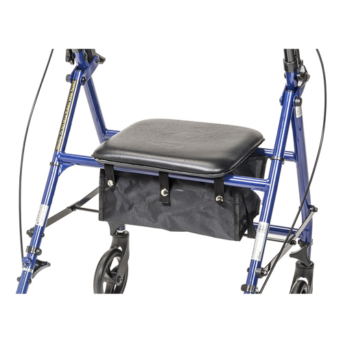 Rollator Steel Blue w/6 Whls Knocked-Down - Image 4