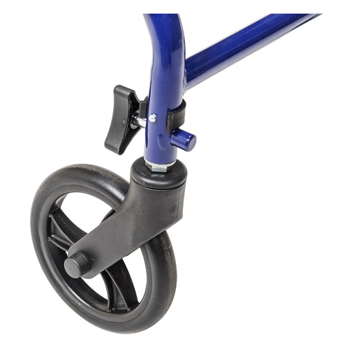 Rollator Steel Blue w/6 Whls Knocked-Down - Image 6