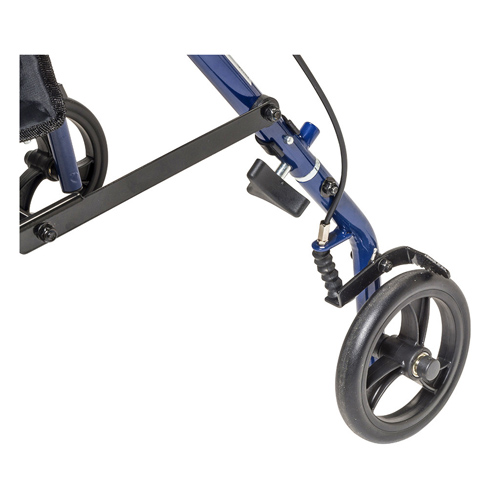 Rollator Steel Blue w/6 Whls Knocked-Down - Image 7