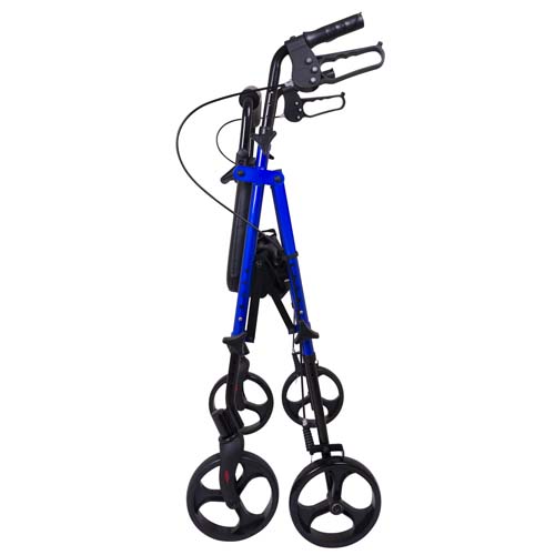 Rollator Aluminum Height Adjustable Blue - Image 5