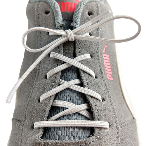 Fit To Be Tied Shoe Laces Elas-White 24 pr - Image 2