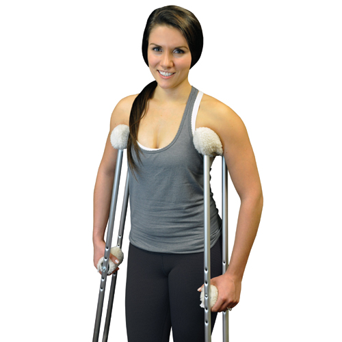 Soft n' Plush Comfort Crutch Fleece Covers Set - Image 7
